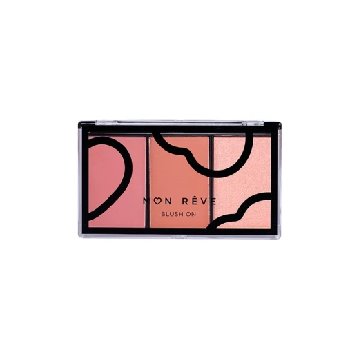 Mon Reve Earthy Color Palette 02 Blusher Kit Radiant Matte & Iridescent Shades Makeup - Mon Reve - Image 2