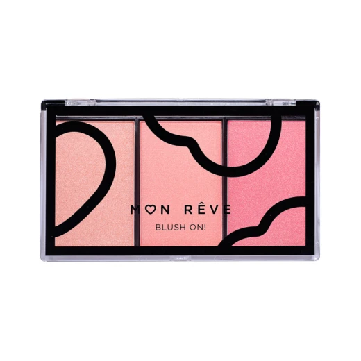 Mon Reve Pinky Color 04 Blush Palette Glowing Makeup for All Skin Types Natural Finish - Mon Reve - Image 2