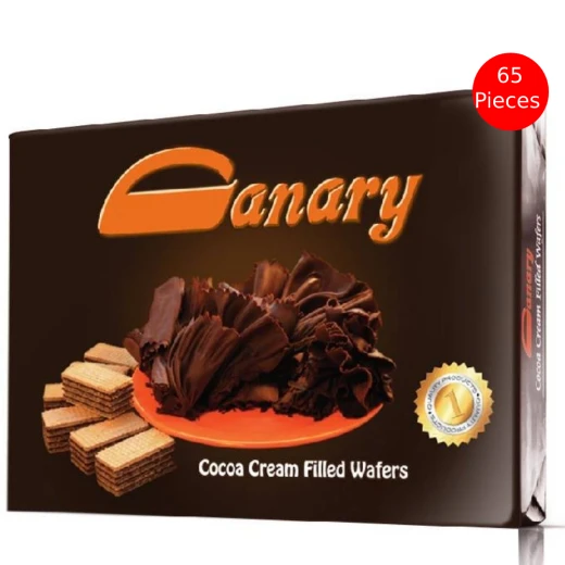 Canary Wafer With Chocolate Cream, 65 Gram Canary Wafer With Chocolate Cream, 65 Gram