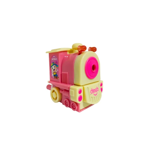 Dingb Pencils Sharpener, Train Design, Pink Color Dingb Pencils Sharpener, Train Design, Pink Color