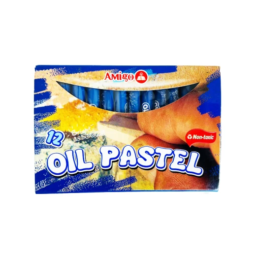 Amigo Oil Pastel, 12 Bright Colors Amigo Oil Pastel, 12 Bright Colors