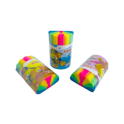Amigo Soft Rainbow Eraser, 1 Pieces Amigo Soft Rainbow Eraser, 1 Pieces