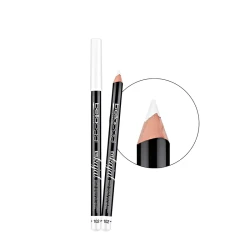 BELLAOGGI White Kajal Eyeliner for Brightening Eyes Smoky Effect Shade 102 Easy Application Long Lasting
