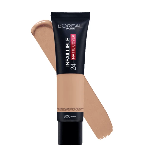 L'Oreal Paris Infallible 24 Hour Matte Cover High Concealer Foundation, Number 300 - L'Oreal Paris - Image 2