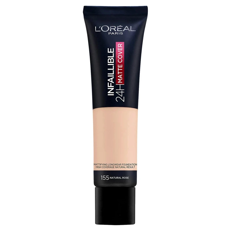 L'Oreal Paris Infallible 24 Hour Matte Cover Foundation, Number 155 - L'Oreal Paris