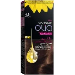 Garnier Olia Ammonia Permanent Hair Colour with 60% Oils, Number 4.8 - Garnier