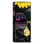 Garnier Olia Ammonia Permanent Hair Colour with 60% Oils, Number 1.0 - Garnier