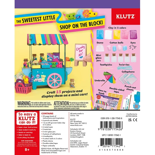 Klutz Mini Clay Candy Cart - Klutz - Image 2