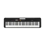 Casio Portable Keyboard, Black Color, 61 Keys CT-S200 - Casio