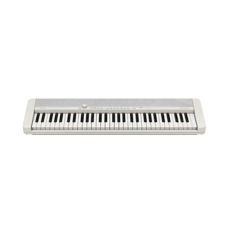 Casio Portable Keyboard, White Color,  61 Keys - Casio