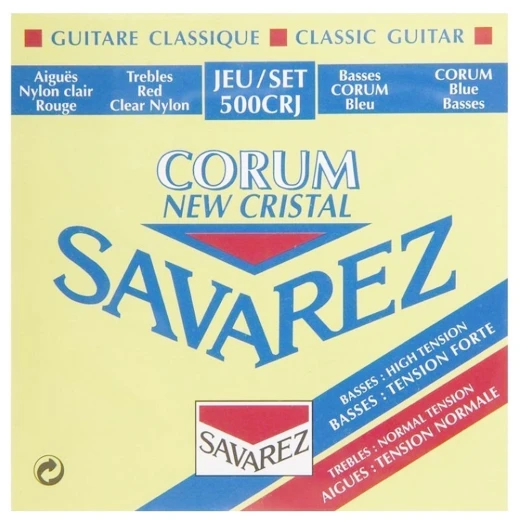 Savarez Corum Cristal Classic Nylon Acoustic Guitar Strings Single Set Savarez Corum Cristal Classic Nylon Acoustic Guitar Strings Single Set
