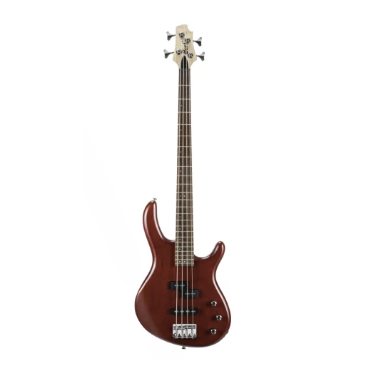 Cort Electric Bass Guitar, Brown Color, ACTION-PJ-OPW Cort Electric Bass Guitar, Brown Color, ACTION-PJ-OPW