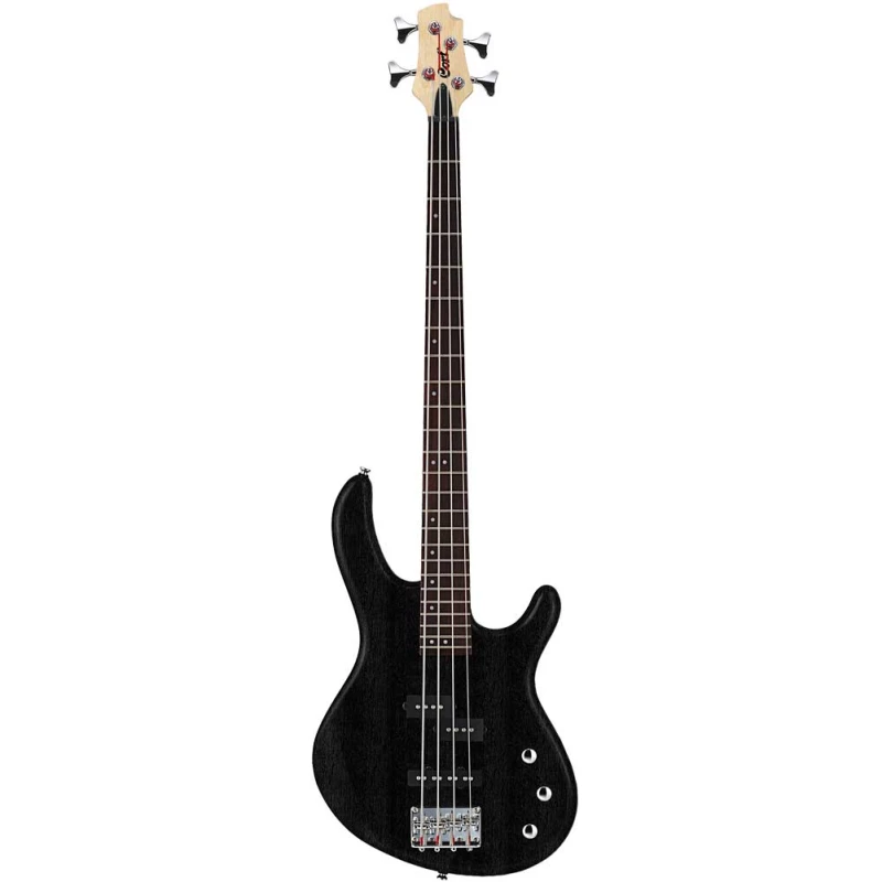 Cort Electric Bass Guitar, Black Color, ACTION-PJ-OPB - Cort