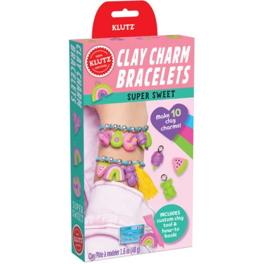Klutz: Clay Charm Bracelets: Super Sweet Klutz: Clay Charm Bracelets: Super Sweet