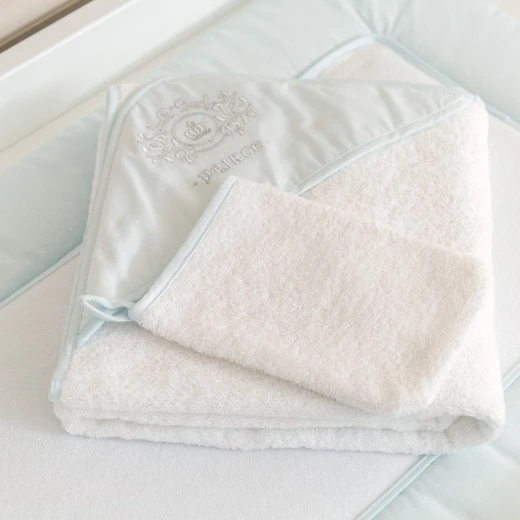Funna Baby Towel Hooded Prince Blue - Funna Baby - Image 2