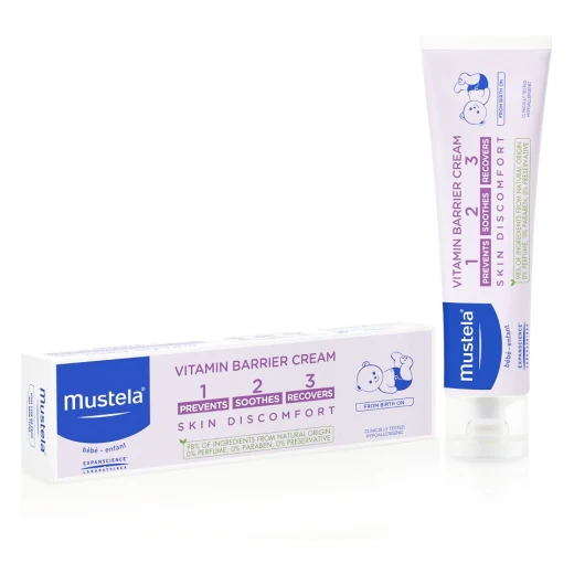 Mustela Vitamin Barrier Cream, 50 Ml Mustela Vitamin Barrier Cream, 50 Ml