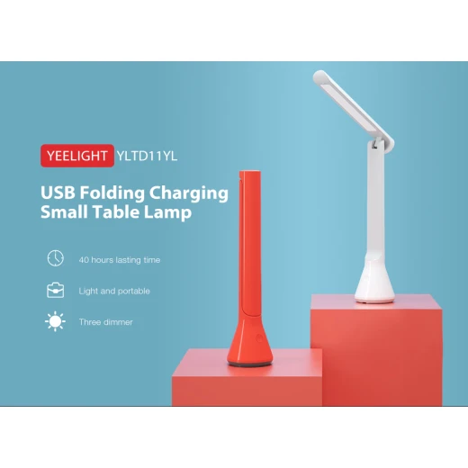 Yeelight Folding Desk Lamp Rechargeable, Red Color - Yeelight - Image 6