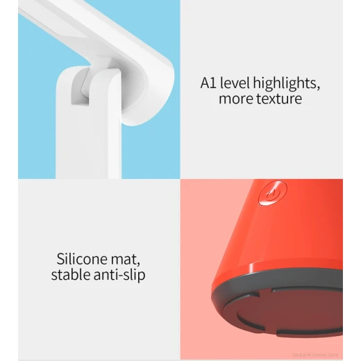 Yeelight Folding Desk Lamp Rechargeable, Red Color - Yeelight - Image 3