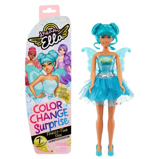 MGA Dream Ella Color Change Surprise Fairies, Blue Color MGA Dream Ella Color Change Surprise Fairies, Blue Color
