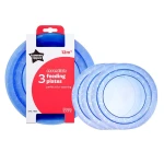 Tommee Tippee Feeding Plates, Pack of 3, Blue - Tommee Tippee