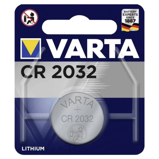 Varta ElectronicsBattery Button cell 230mAh 3V CR 2032 Bli.5 Varta ElectronicsBattery Button cell 230mAh 3V CR 2032 Bli.5