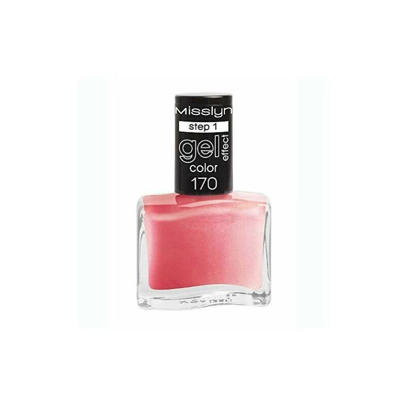 Misslyn Gel Effect Nail Polish Long Lasting Manicure 12ml Chip Resistant Finish for Flawless Nails - Misslyn