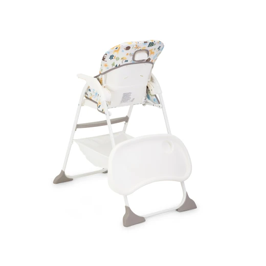 Joie Mimzy Snacker High Chair in Alphabet Design: A Compact, Foldable Highchair for Babies and Toddlers. Easy to Clean, Perfect for Small Spaces & On-the-Go Feeding. Modern & Safe Design. - Joie - Image 2
