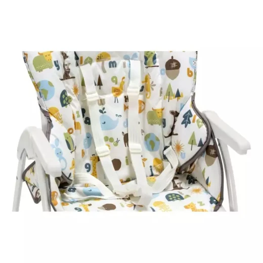 Joie Mimzy Snacker High Chair in Alphabet Design: A Compact, Foldable Highchair for Babies and Toddlers. Easy to Clean, Perfect for Small Spaces & On-the-Go Feeding. Modern & Safe Design. - Joie - Image 7