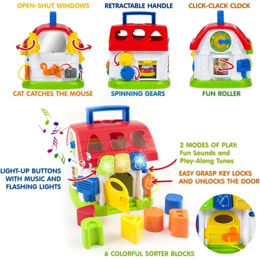 Winfun Sort And Learn Activity House - WinFun - Image 3