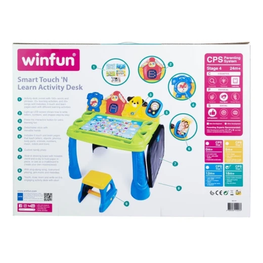 Winfun Smart Touch And Learn Activity Desk - WinFun - Image 2