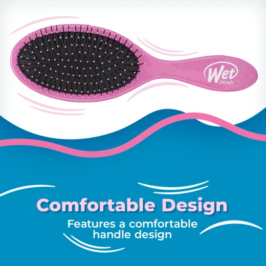 Wet Brush Original Detangler Brush, Princess Tiana Design - Wet Brush - Image 5