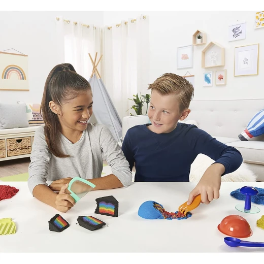 Spin Master Kinetic Sand Sandisfactory Set with 2lbs - Kinetic Sand - Image 2