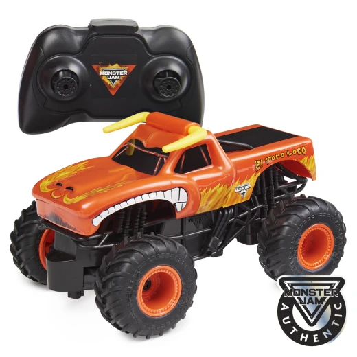 Spin Master Remote Control Monster Jam Scale El Toro Loco, Orange - Spin Master - Image 3