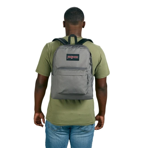 Jansport Superbreak Backpack, Grey Color - JanSport - Image 2