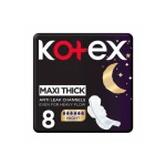 Kotex Feminine Pads Maxi Night, 8 Pads - Kotex