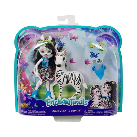 Enchantimals Zelena Doll With The Zebra - Enchantimals - Image 2