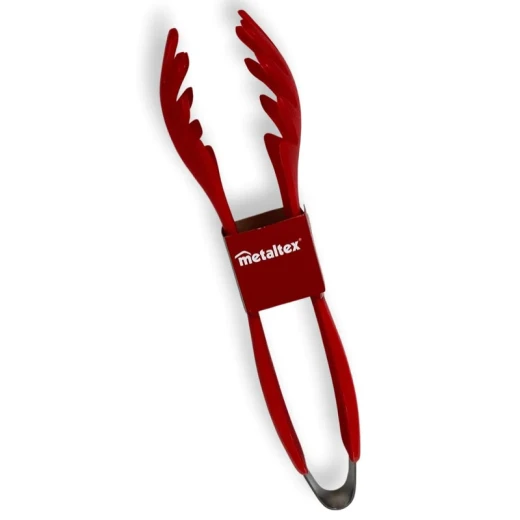 Metaltex Handy Serving Tongs Display, Red Color, 23 Cm Metaltex Handy Serving Tongs Display, Red Color, 23 Cm