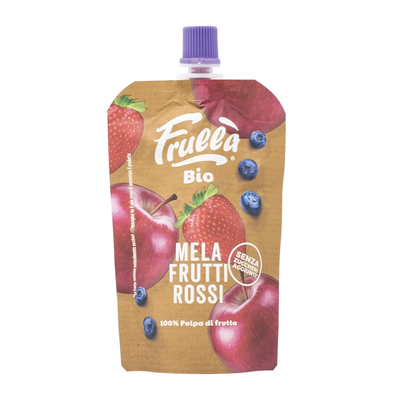 Natura Nuova 100% Organic Red Fruit Puree, 100 gram - Natura Nuova