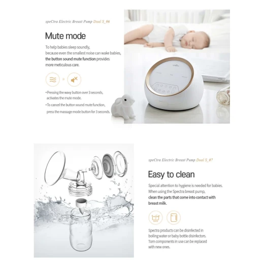 Spectra Dual S Breast Pump - Spectra - Image 3