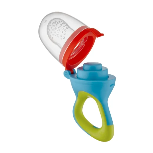 Babyjem Silicon Fruit Vegetable Suck /Pacifier/ Orange 6+ months - BabyJem - Image 2