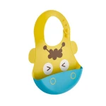 Babyjem baby bib silicone yellow - BabyJem