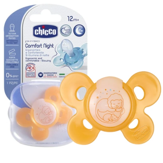 Chicco Physio Comfort Lumi (12M+) Silicone 1 Piece Chicco Physio Comfort Lumi (12M+) Silicone 1 Piece