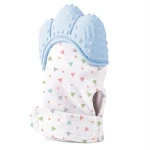 BabyJem Baby Teether Gloves Scratch – Blue - BabyJem