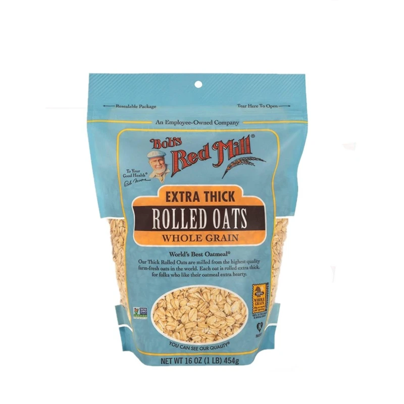 Bob's Red Mill Extra Thick Rolled Oats, 454Gram - Bob's Red Mill
