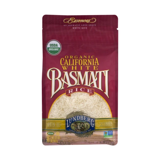 Lundberg Organic California White Basmati Rice, 907 Gram Lundberg Organic California White Basmati Rice, 907 Gram