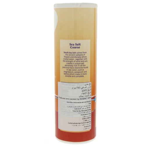 SoSalt Sea Salt Coarse, 750 Gram - SoSalt - Image 2