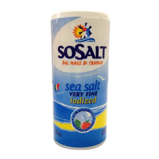 SoSalt Fine Iodized Sea Salt, 250 Gram SoSalt Fine Iodized Sea Salt, 250 Gram