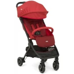 Joie Pact Stroller in Cranberry Red: Compact Travel Stroller for Newborns and Infants. Lightweight, Foldable Design for Easy Storage and Transport. Ideal for Travel and Everyday Use. - Joie