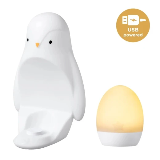 Tommee Tippee 2-in-1 Portable Night Light, Penguin Design - Tommee Tippee - Image 2