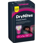 Huggies DryNites Pants Jumbo for Girl, 4-7 years ,17-30 kg, 16 Pieces, Disney Fairies Design - Huggies